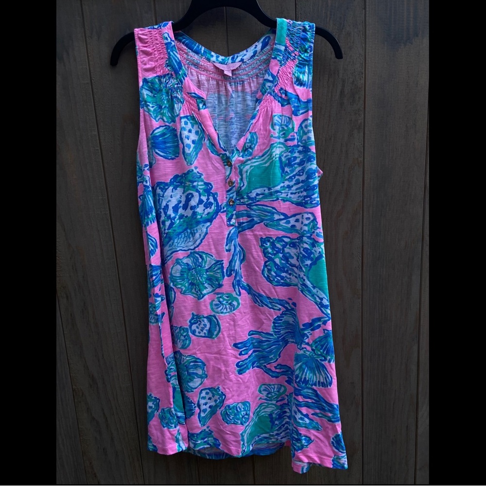 Lilly Pulitzer Essie Barefoot Princess Dress L